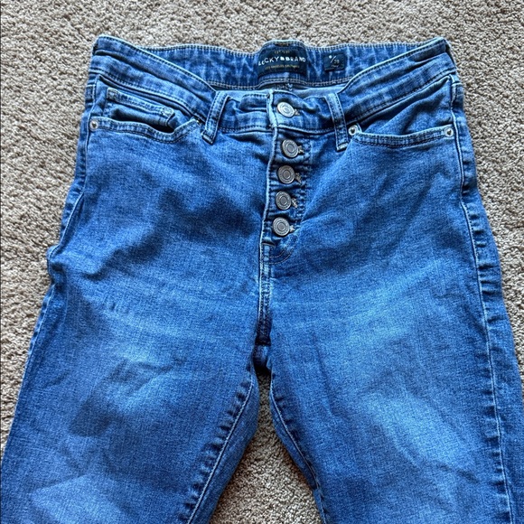 Womens 6 28 Ankle Skinny Jeans Lucky Brand - Picture 2 of 7